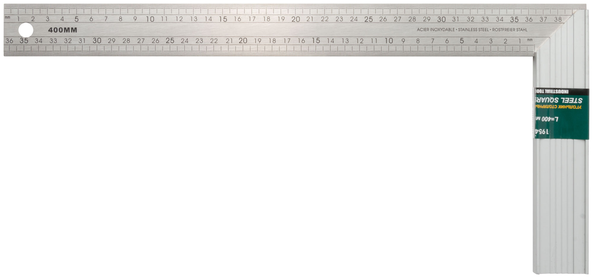 Угольник столярный Профи 400x180 мм