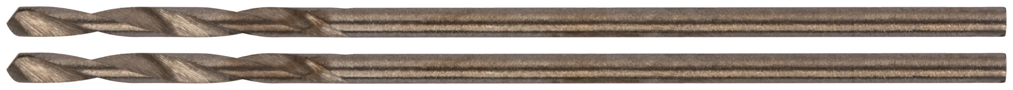 Сверла по металлу HSS полированные в блистере 1.0 мм (2 шт)