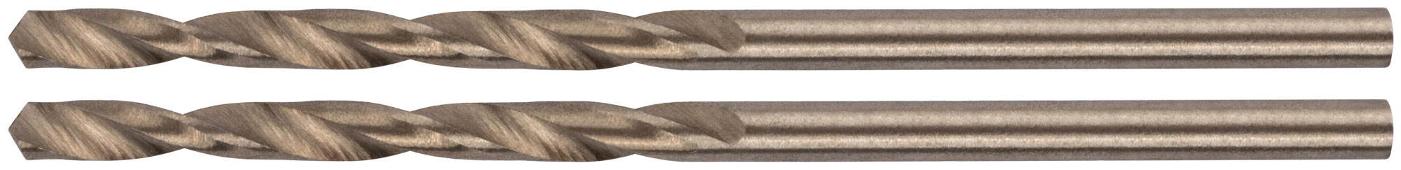 Сверла по металлу HSS полированные в блистере 2.5 мм (2 шт)