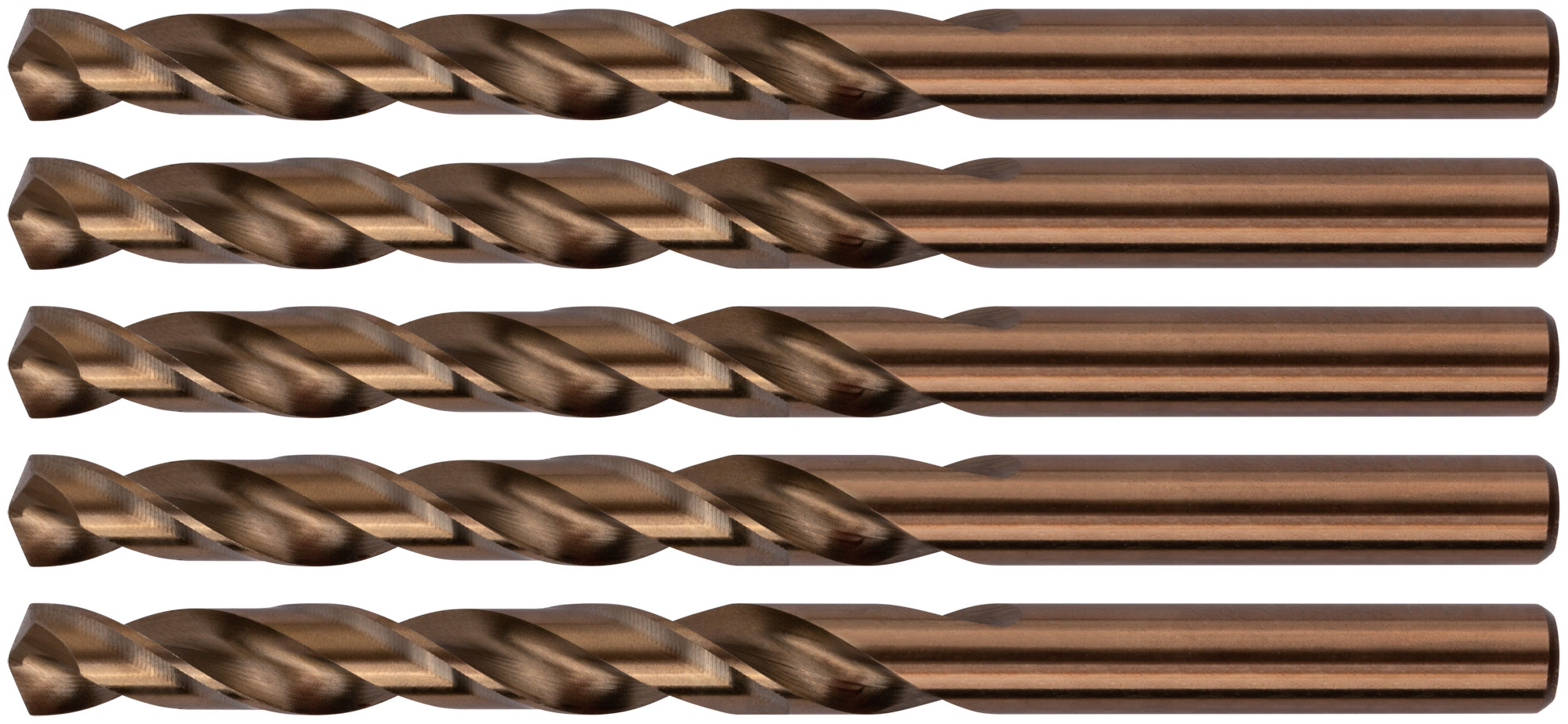 Сверла по металлу HSS с добавкой кобальта 5% Профи 9.0 мм (5 шт)