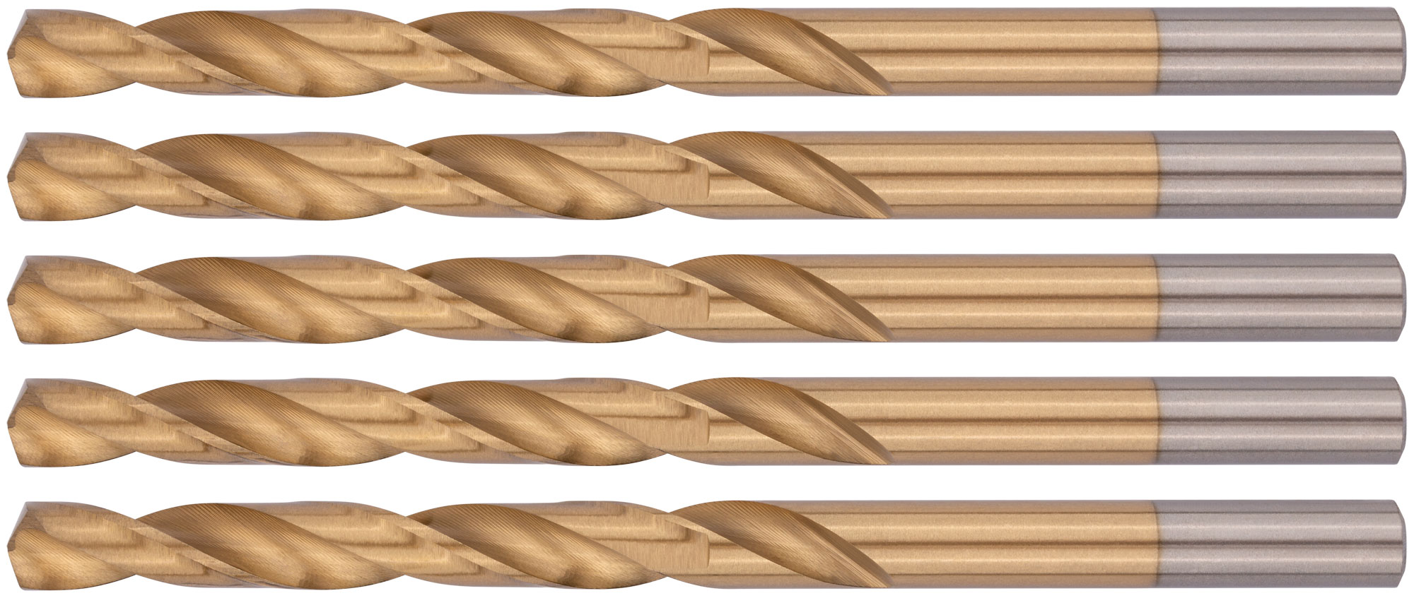 Сверла HSS по металлу, титановое покрытие 7.0 мм (5 шт)