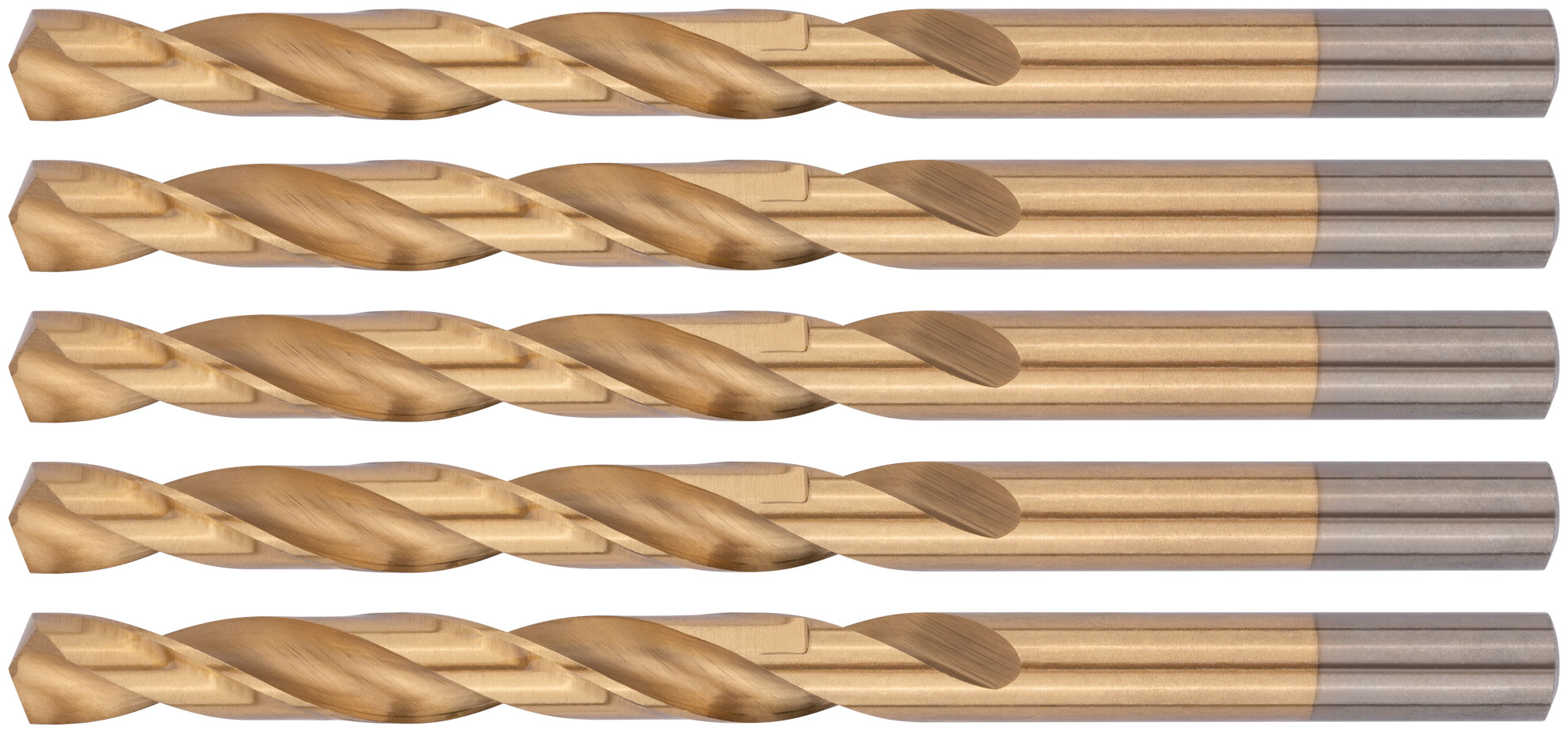 Сверла HSS по металлу, титановое покрытие 9.0 мм (5 шт)