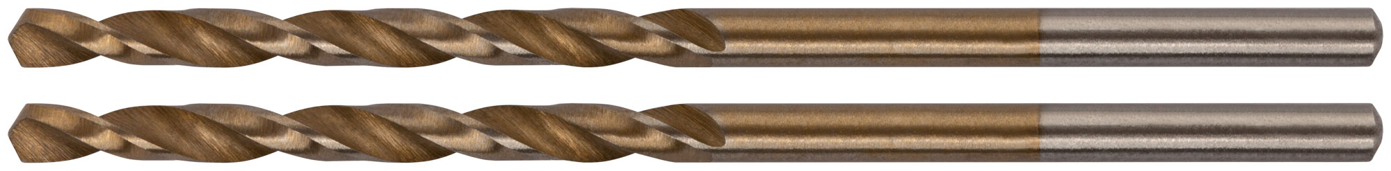 Сверла HSS по металлу, титановое покрытие, в блистере 2.5 мм (2 шт)