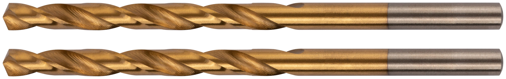 Сверла HSS по металлу, титановое покрытие, в блистере 4.8 мм (2 шт)
