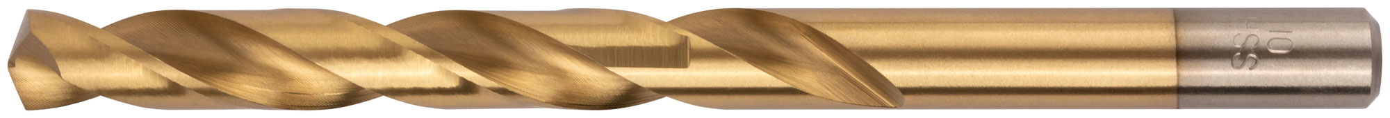 Сверло HSS по металлу, титановое покрытие, в блистере 10,0 мм