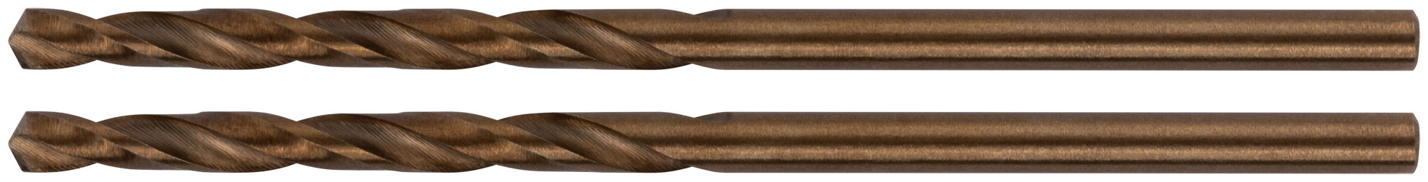 Сверла по металлу HSS с добавкой кобальта 5% Профи в блистере 2.5 мм (2 шт)