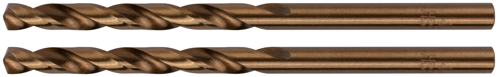 Сверла по металлу HSS с добавкой кобальта 5% Профи в блистере 4.2 мм (2 шт)