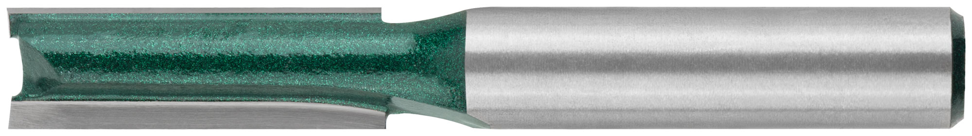 Фреза пазовая прямая с двойным лезвием DxHxL=8х25х60 мм