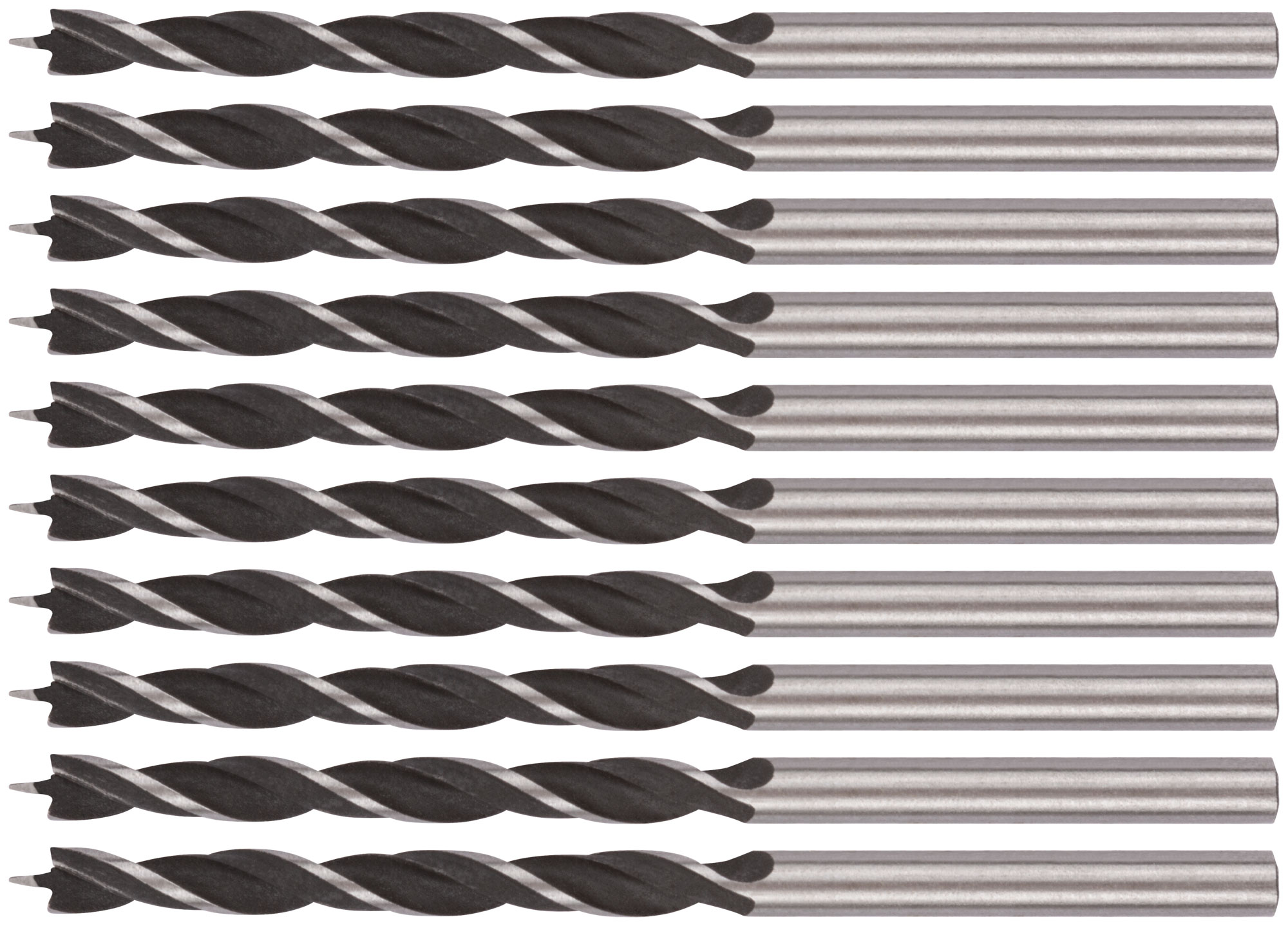 Сверла по дереву 4 мм (10 шт)