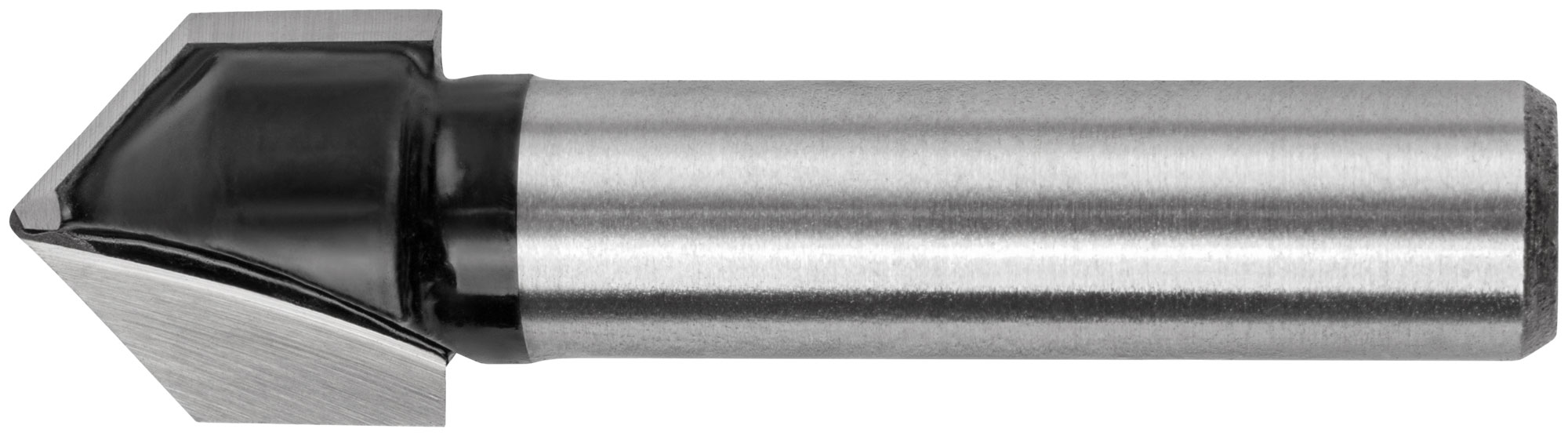 Фреза пазовая V-образная, DxHxL = 12x12x42 мм