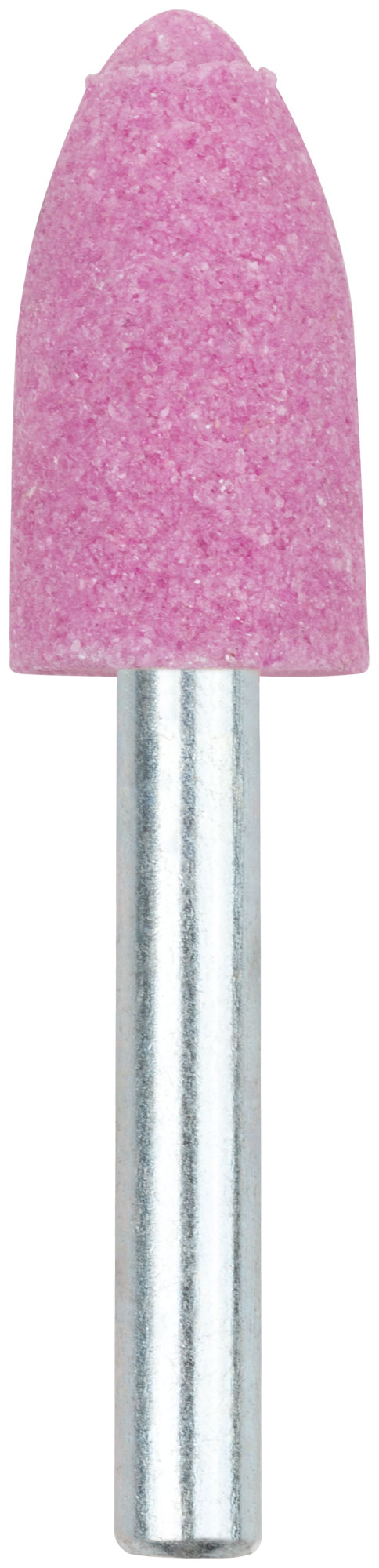 Шарошка абразивная (по металлу), хвостовик 6 мм, цилиндр с острым наконечником 14x25 мм