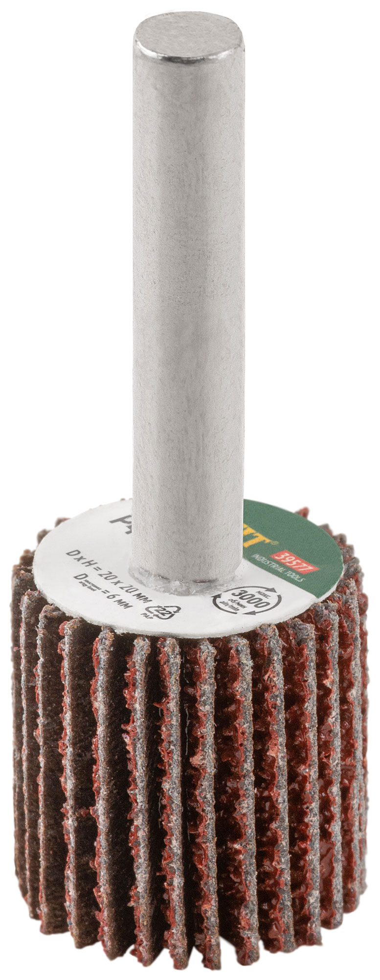 Диск лепестковый для дрели радиальный 20х20х6 мм Р 40