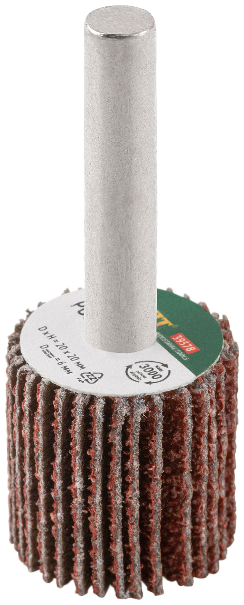 Диск лепестковый для дрели радиальный 20х20х6 мм Р 60