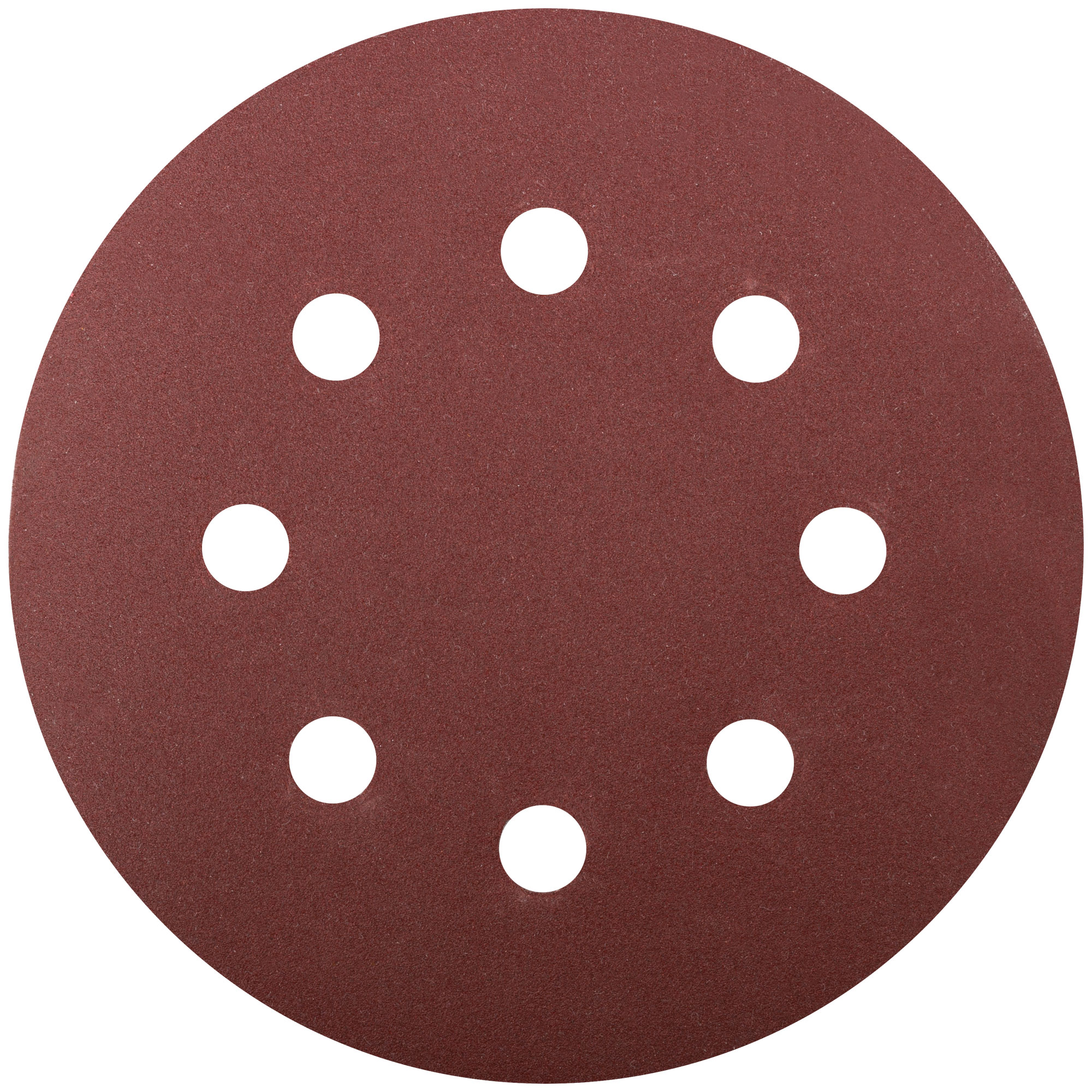 Круги шлифовальные с отверстиями (липучка), алюминий-оксидные, 125 мм, 5 шт Р 180 гибкая -14А