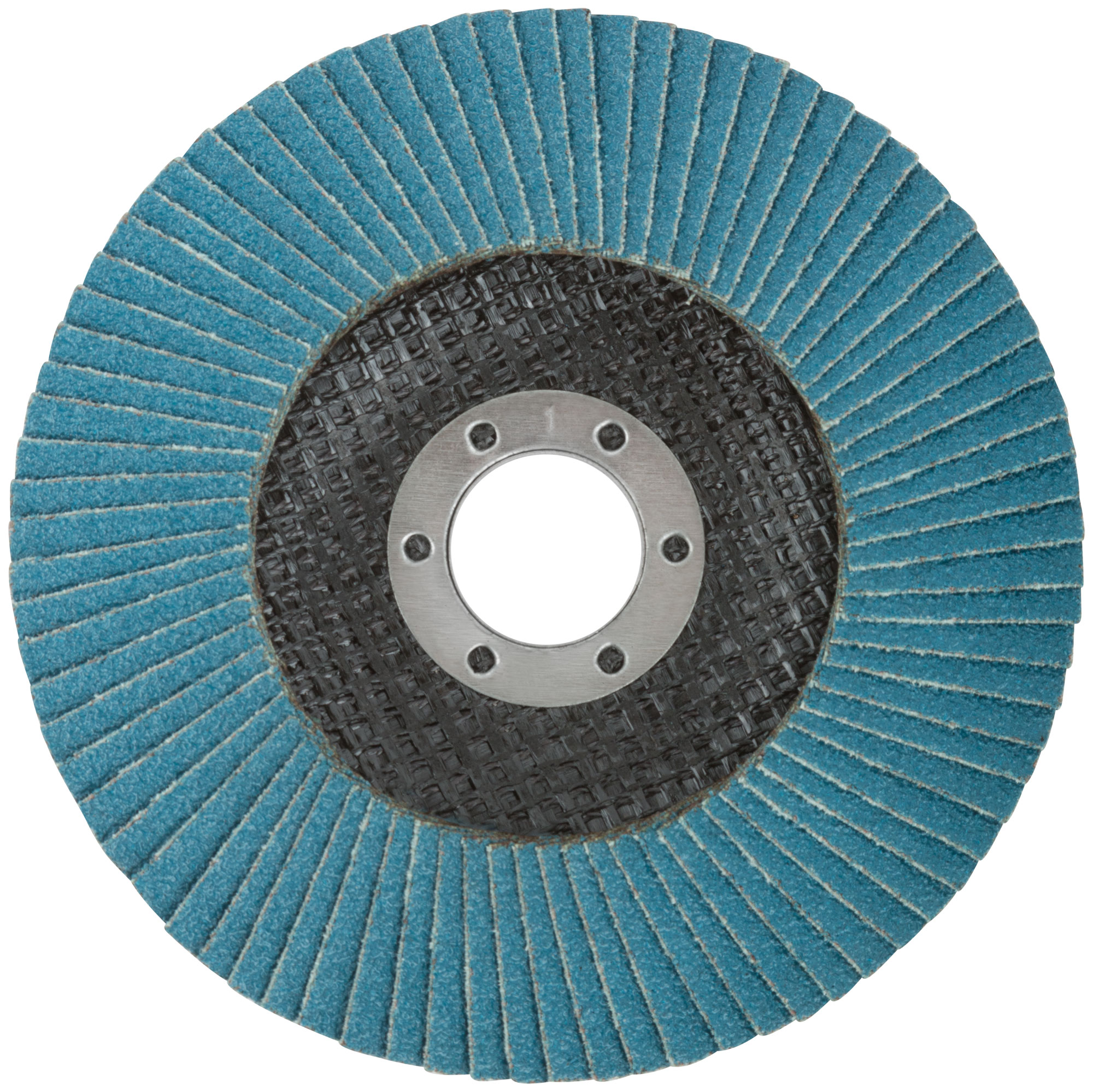 Круг лепестковый торцевой циркониевый плоский, 125 мм P 80