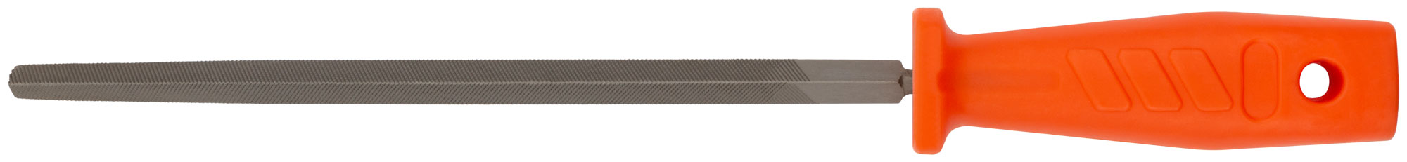 Напильник, пластиковая ручка, трехгранный 200 мм