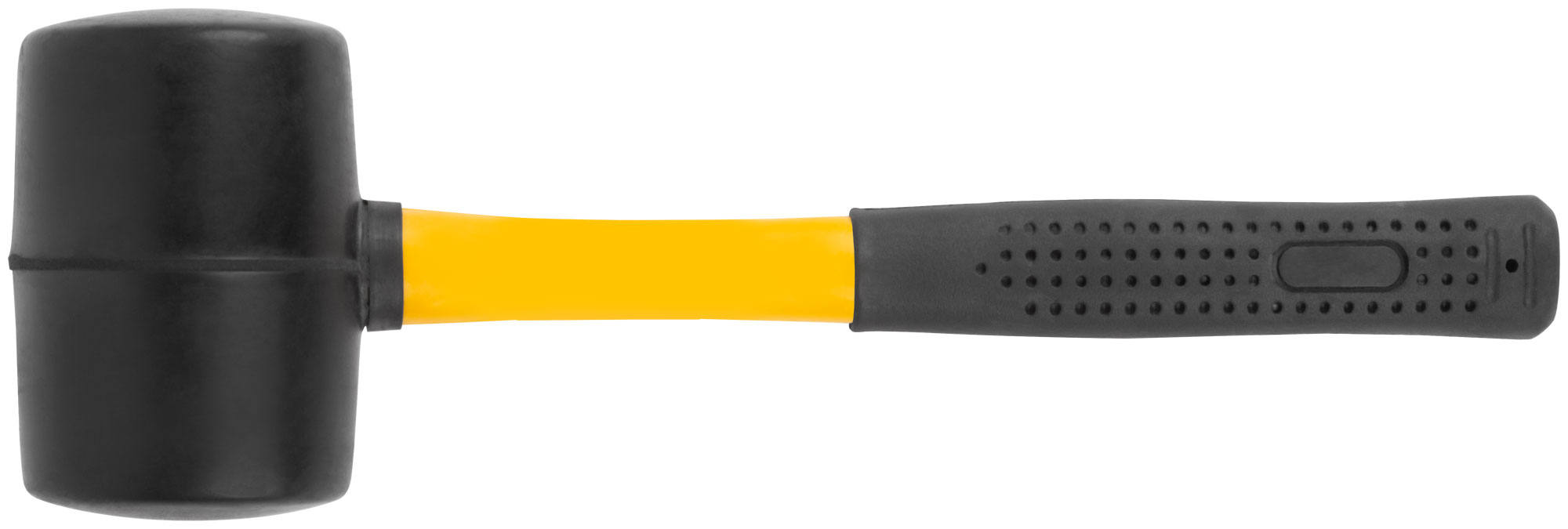 Киянка резиновая, фиберглассовая ручка 80 мм (900 гр)