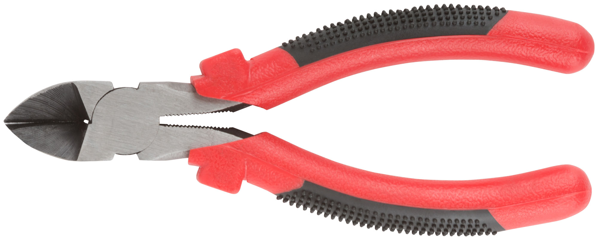 Бокорезы ''Стандарт'', красно-черные пластиковые ручки, полированная сталь 165 мм