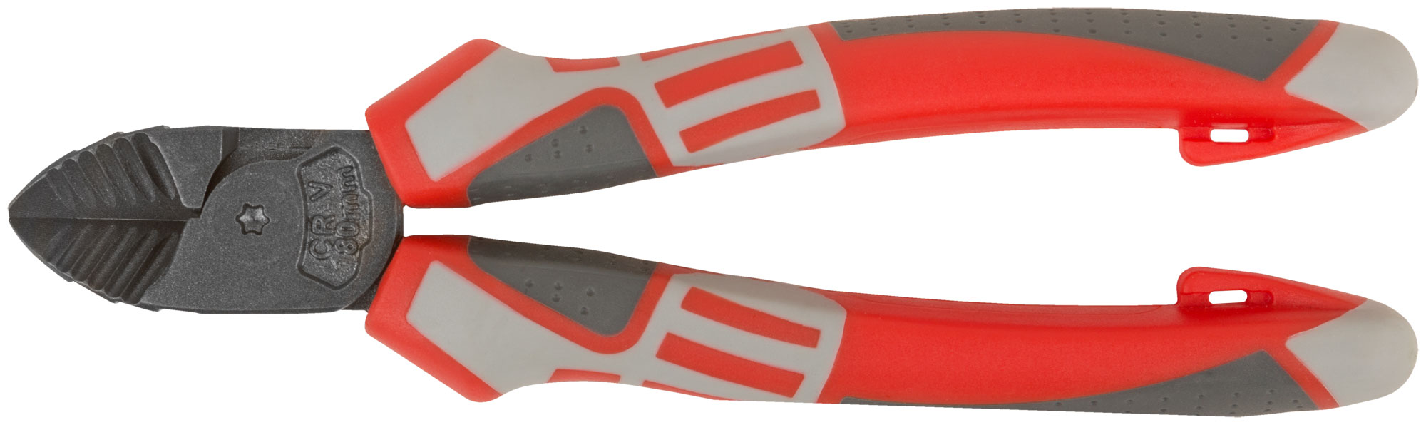 Бокорезы ''Эталон'', CrV сталь, ребра жесткости на губках, тефлоновое покрытие, 3К прорезиненные ручки 180 мм