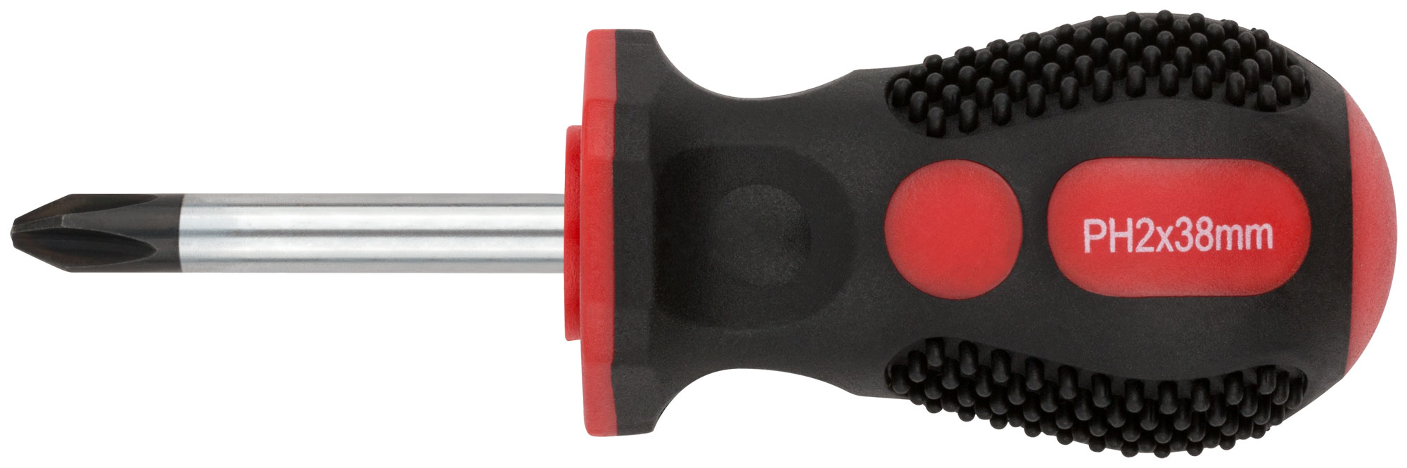 Отвертка ''Универсал'', CrV сталь, прорезиненная ручка, Профи 6х38 мм РН2
