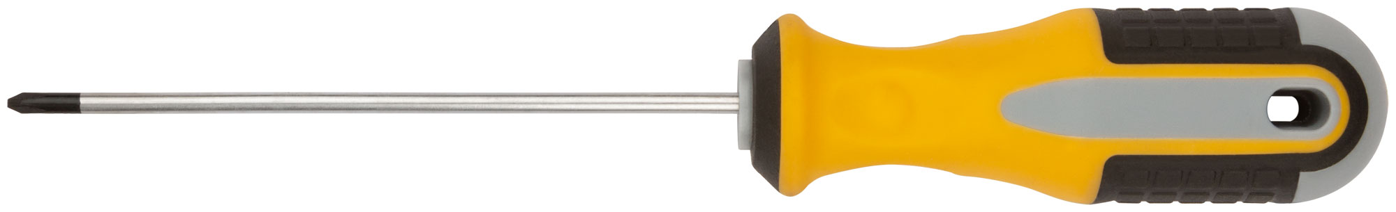 Отвертка ''Старт'', CrV сталь, прорезиненная ручка 3х100 мм РН0