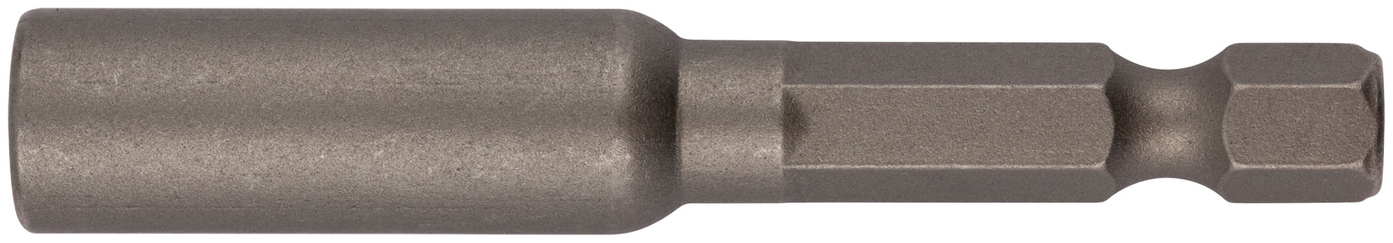 Адаптер для бит, магнитный фиксатор, цельнометаллический CrV сталь 60 мм