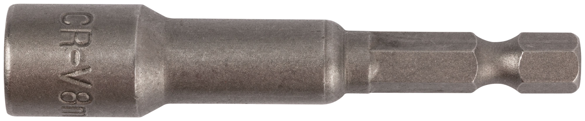 Насадка для шурупов и болтов с 6-грголовкой Профи d=8 мм, L=65 мм
