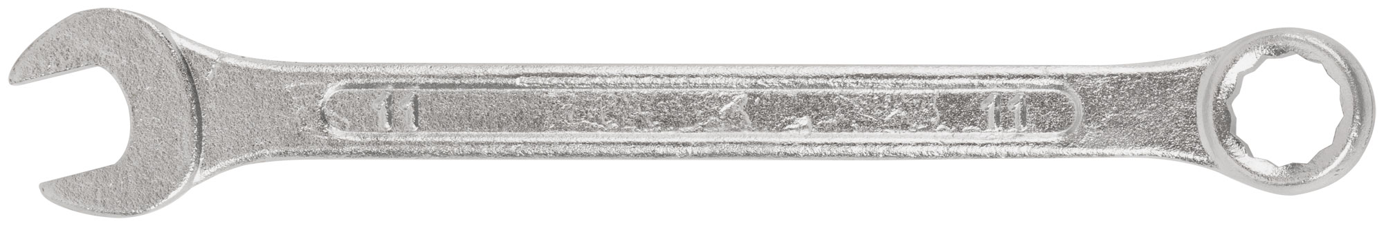 Ключ комбинированный ''Хард'', хромированное покрытие 11 мм