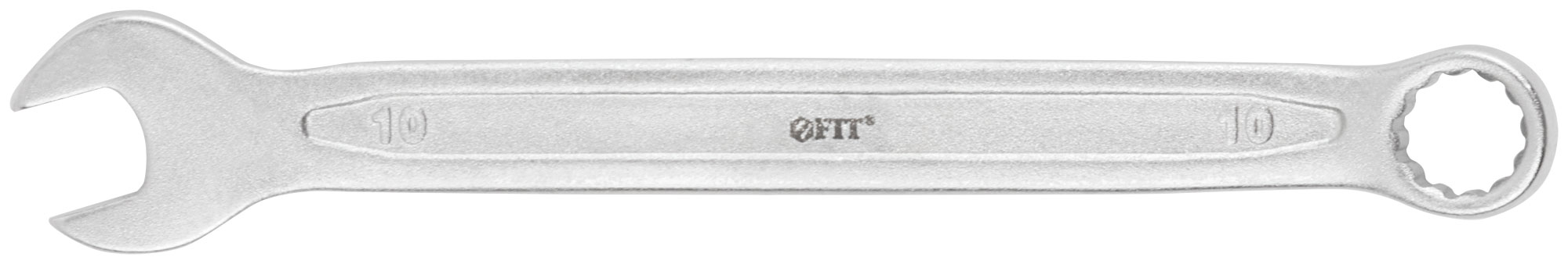 Ключ комбинированный усиленный ''Гранд'', CrV, холодный штамп 10 мм