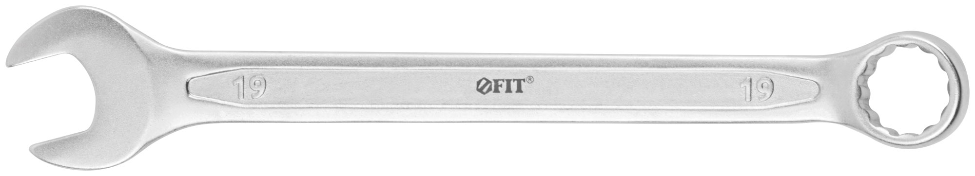 Ключ комбинированный усиленный ''Гранд'', CrV, холодный штамп 19 мм