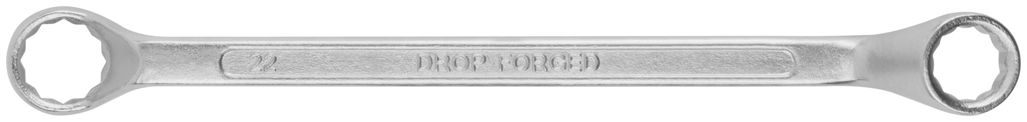 Ключ накидной ''Хард'', хромированное покрытие 19х22 мм