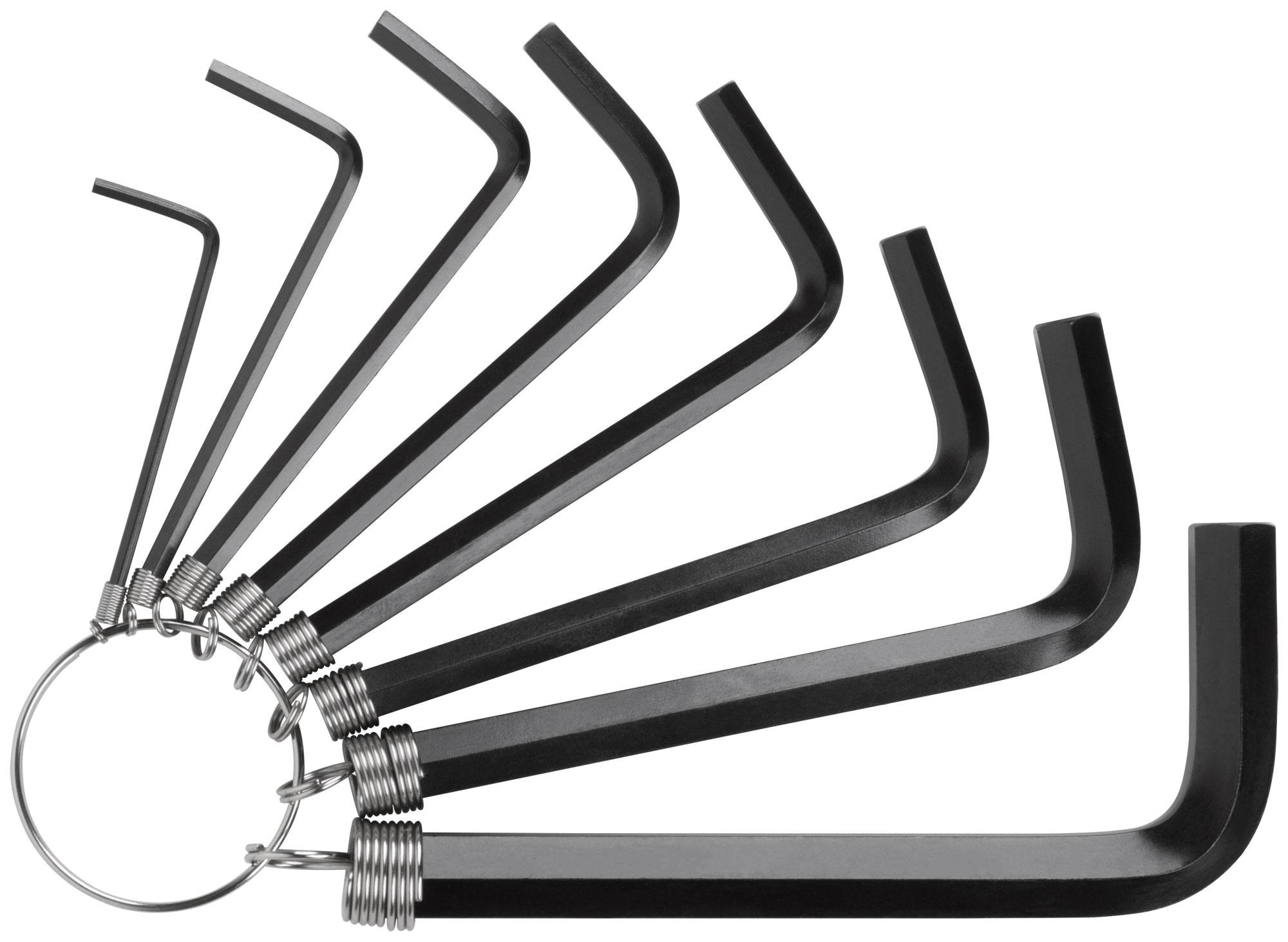 Ключи шестигранные на кольце, 8 шт (2-10 мм)