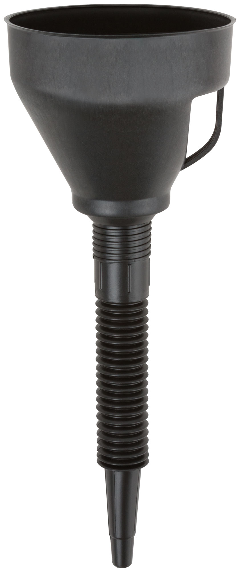 Воронка автомобильная пластиковая 120 мм черная