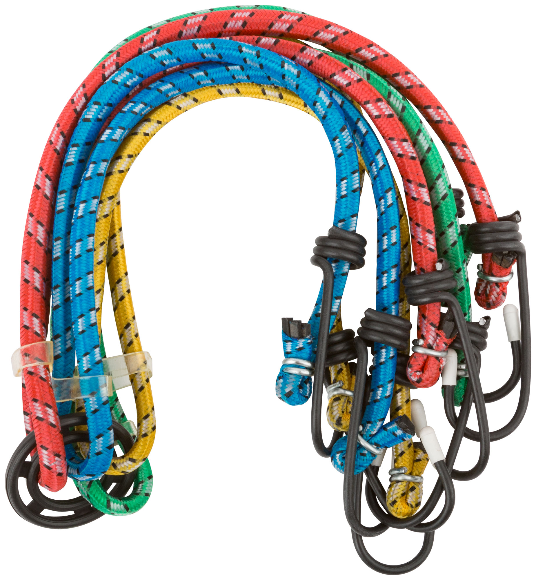 Ремни багажные ''Паук'', 4 шт, 6х 600 мм