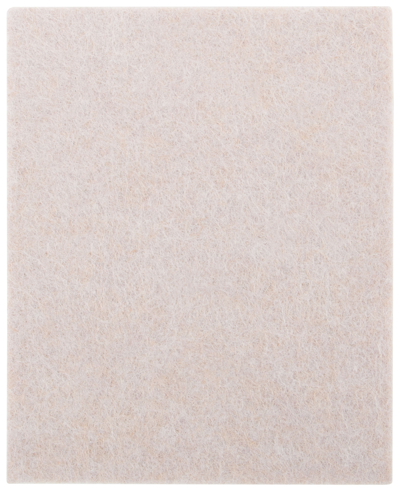 Подкладка для мебели самоклеящаяся сплошная 80x100 мм, 1 шт., войлок