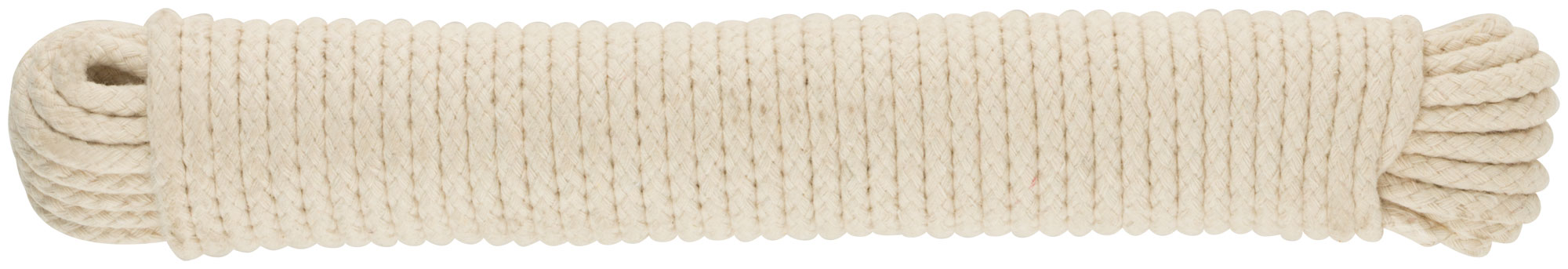 Веревка хлопковая вязаная 6 мм х 15 м