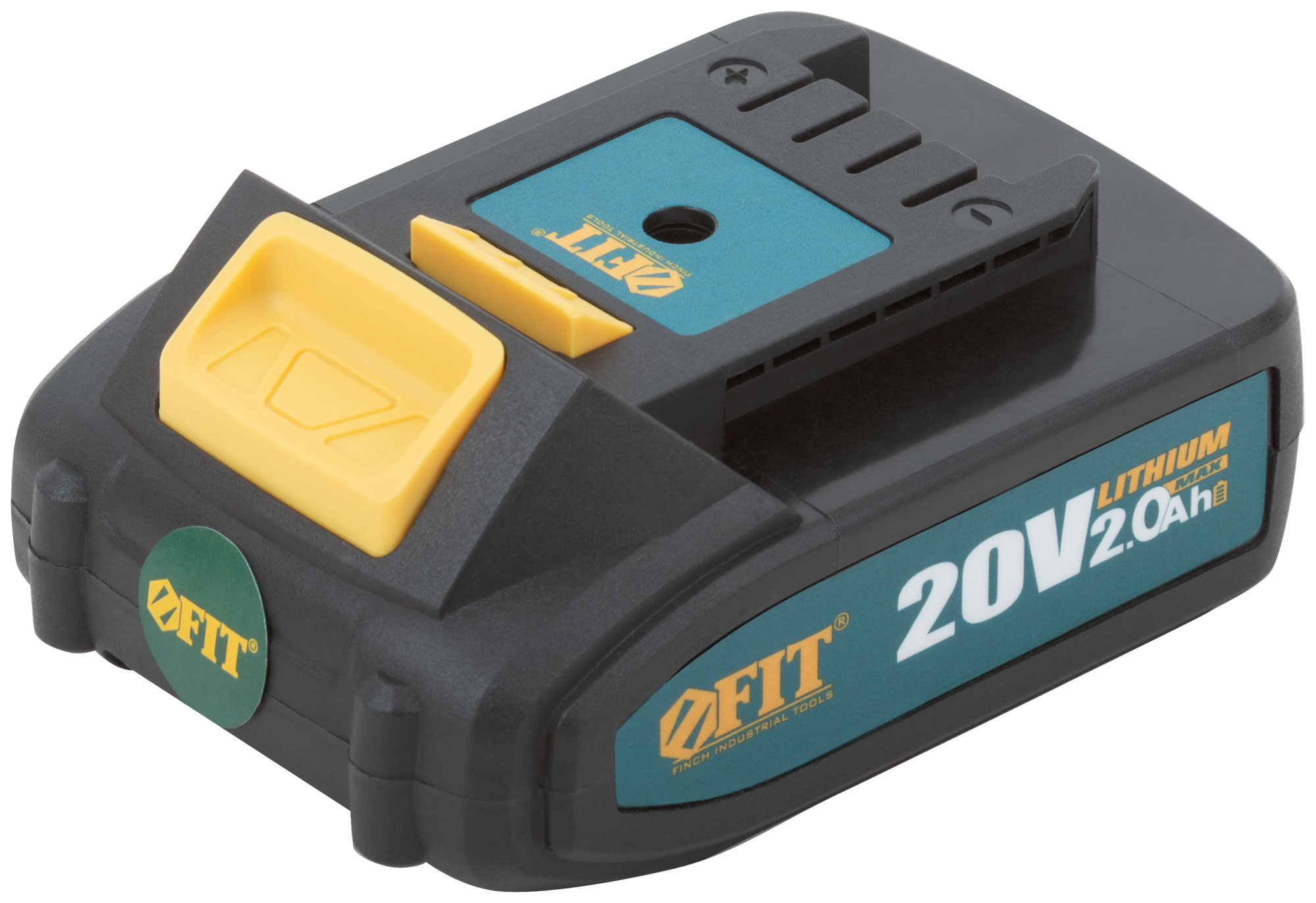 Батарея аккумуляторная 20 В, Li-Ion, 2,0 Ач, 0,4 кг, индикатор заряда, коробка