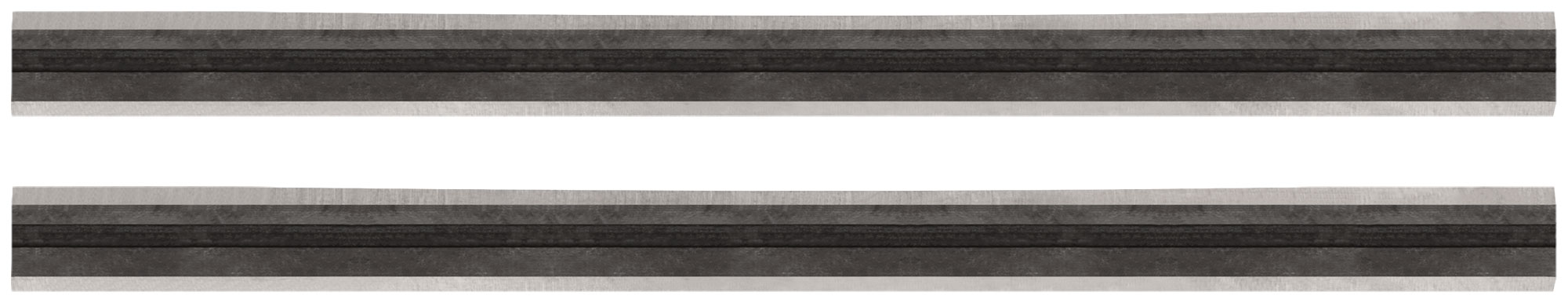 Ножи для рубанка электрического двусторонние высокоуглеродистая сталь набор 2 штуки 82х5.5 мм