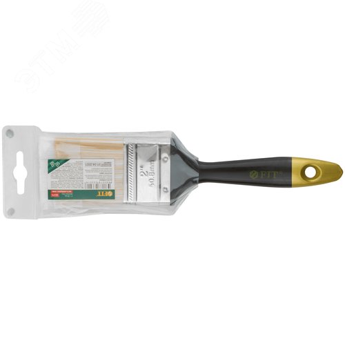 Кисть флейцевая Лиан искусственная щетина - фото 3