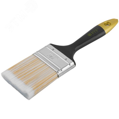 Кисть флейцевая Лайн искусственная щетина пласти - фото 2