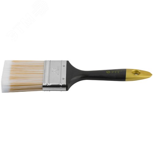 Кисть флейцевая Лайн искусственная щетина пласти - фото 4