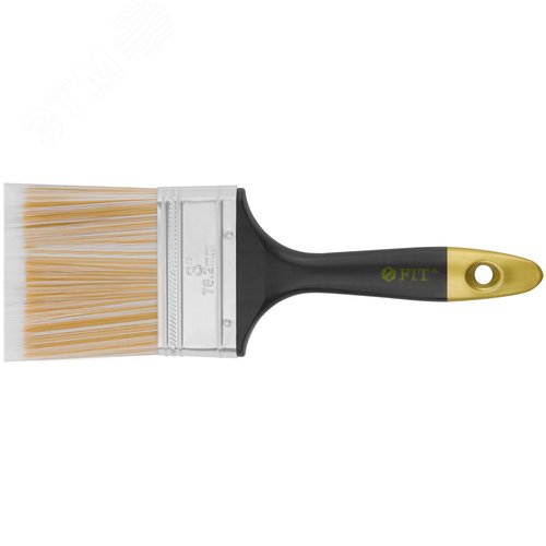 Кисть флейцевая Лайн искусственная щетина - фото 1