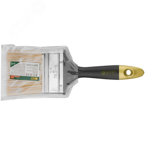 Кисть флейцевая Лайн искусственная щетина - фото 3