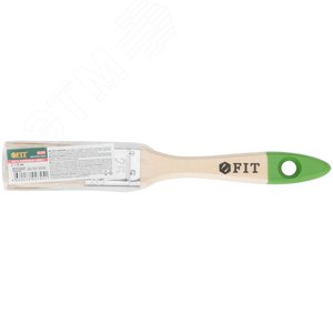 Кисть флейцевая ''Микс'', смешанная натуральная и искусственная щетина, деревянная ручка 1'' (25 мм) - фото 3