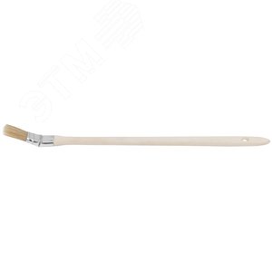 Кисть радиаторная, натуральная светлая щетина, деревянная ручка 1'' (25 мм) 01213 FIT