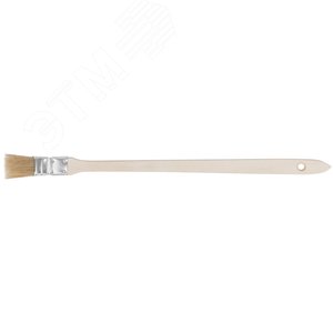 Кисть радиаторная, натуральная светлая щетина, деревянная ручка 1'' (25 мм) 01213 FIT - 2