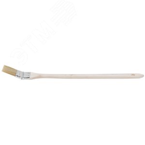 Кисть радиаторная, натуральная светлая щетина, деревянная ручка 1.5'' (38 мм) 1214 FIT
