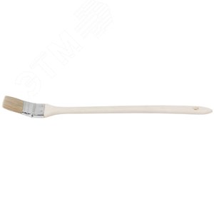 Кисть радиаторная, натуральная светлая щетина, деревянная ручка 2'' (50 мм)