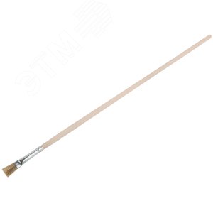 Кисть художественная для масляной краски плоская 6 # (8 мм) - фото 2