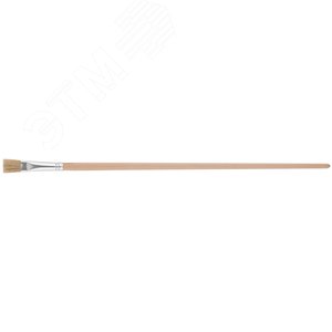 Кисть художественная для масляной краски плоская 10 # (11 мм) - фото 1